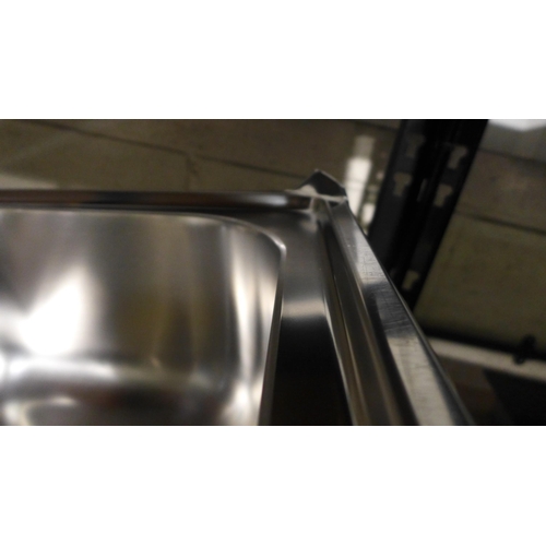 3073 - Stainless Steel 1.5 Sink, original RRP £200 inc. VAT (364-120) * This lot is subject to VAT