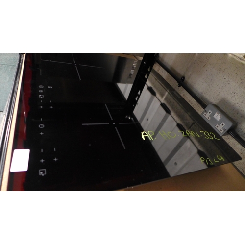 3077 - Zanussi Hob2Hood 4 Zone Induction Hob (H44xW590xD520) - model no.:- ZITN643K, original RRP £249.17 i... 