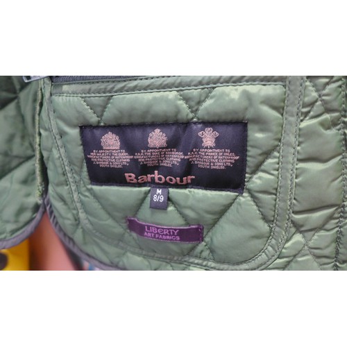 2164 - Barbour age 8/9 girls coat