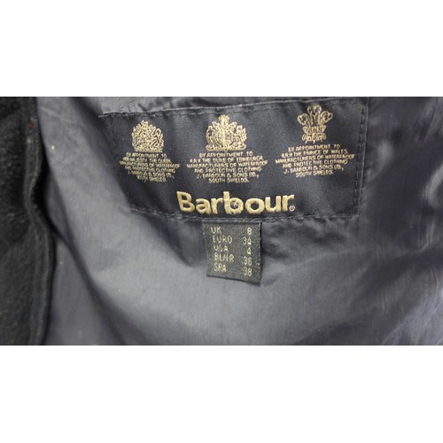 2163A - Barbour size 8 ladies coat