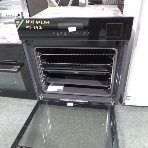 3112 - AEG Steam Oven - BROKEN DOOR (H594xW595xD567) - model no.:- BSK792320B, original RRP £1207.50 inc. V... 