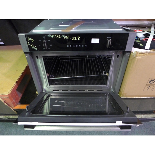 3185 - Neff N50 Compact Combi Microwave Oven - DAMAGED DOOR (H454xW596xD548) - model no.:- C1AMG84N0B, orig... 