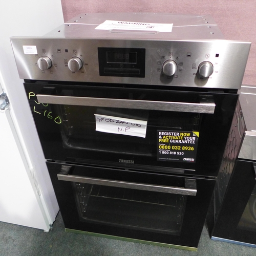 3201 - Zanussi Built In Fan Cook Double Oven (H888xW594xD568) - model no.:- ZKHNL3X1, original RRP £382.50 ... 