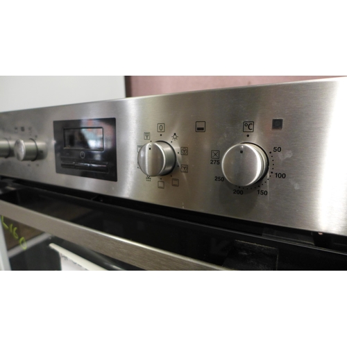 3201 - Zanussi Built In Fan Cook Double Oven (H888xW594xD568) - model no.:- ZKHNL3X1, original RRP £382.50 ... 