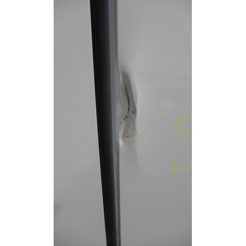 3202 - Zanussi 70/30 Fridge Freezer - Frost Free - DAMAGED DOOR (H1772xW540xD549) - model no.:- ZNHN18FS1, ... 