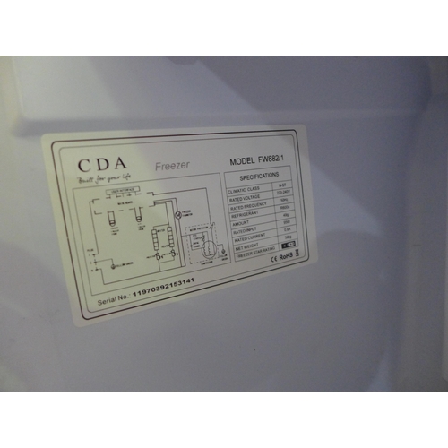 3204 - CDA Integrated Frost Free Tower Freezer (H1772xW540xD540) - model no.:- FW882, original RRP £552.50 ... 