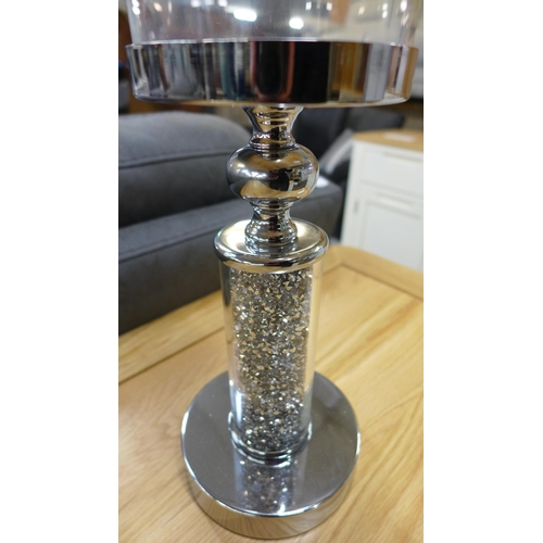 1469 - A Gatsby pillar candle holder, H 41cms (703MED12)   #