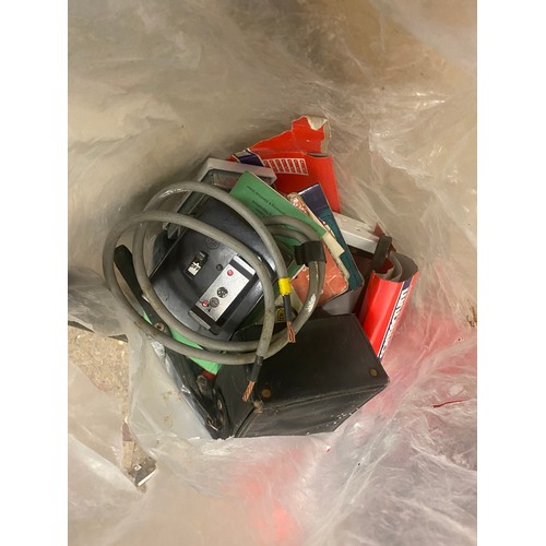 2317 - Large bag of electrical fittings