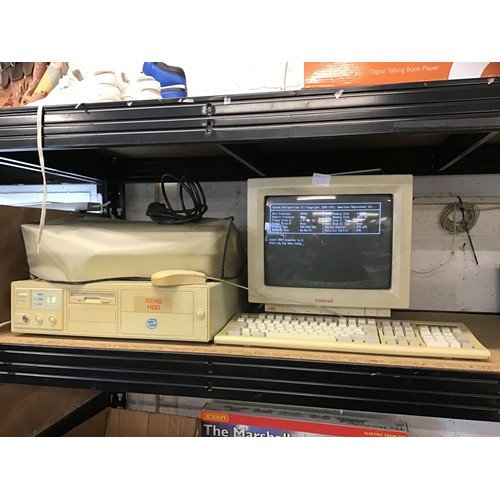 2204 - Vintage Amstrad computer system