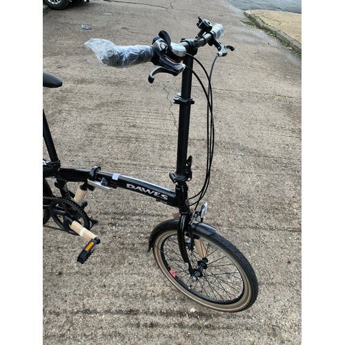 2271 - Dawes folding bicycle/bike, unused - original RRP £399