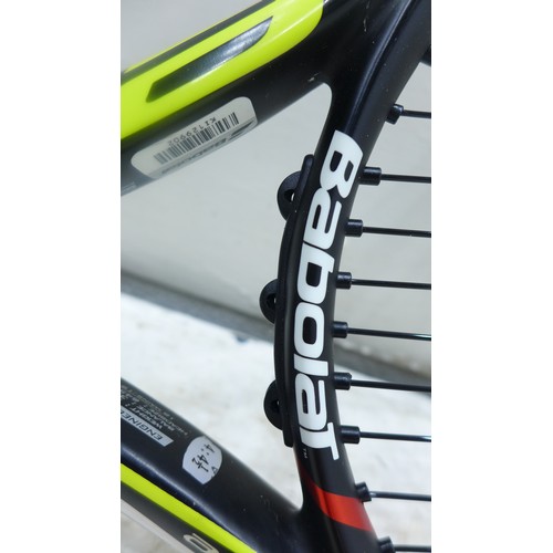 2208 - Babolat Pro tennis racquet in case