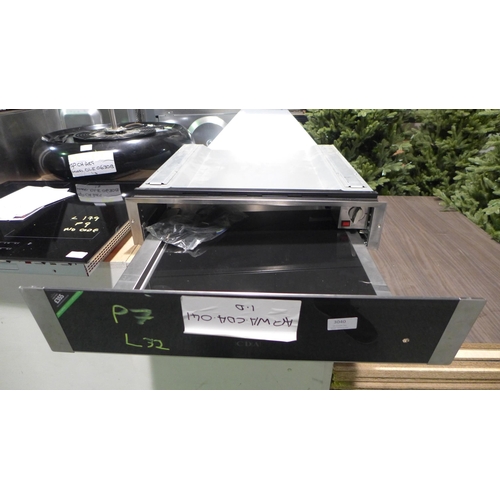 3034 - CDA Warming Drawer - Stainless Steel (H131xW596xD566) - model no.:- VW151SS, original RRP £330 inc. ... 