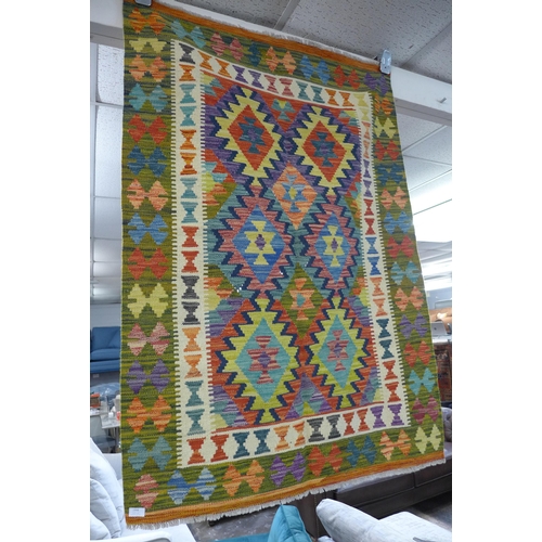 1467 - A Chobi Kilim rug, 148cm x 102cm