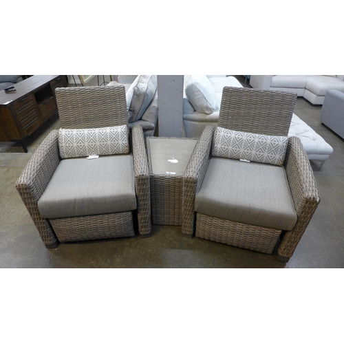 1476 - Pacific Montclair Woven Small Space Set, original RRP £1041.66 + VAT (4153-4) * This lot is subject ... 