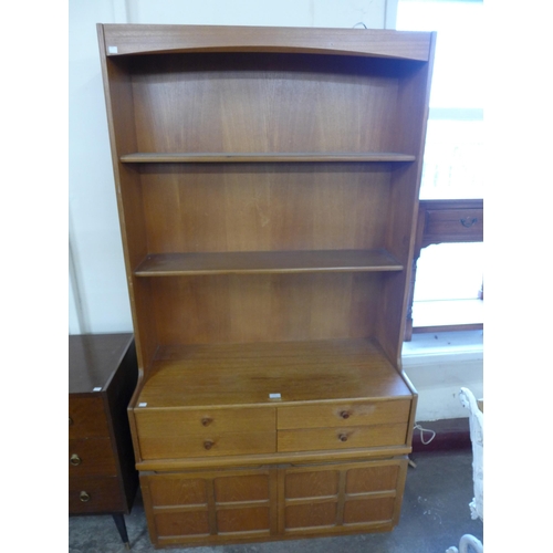 177 - A Nathan teak wall unit