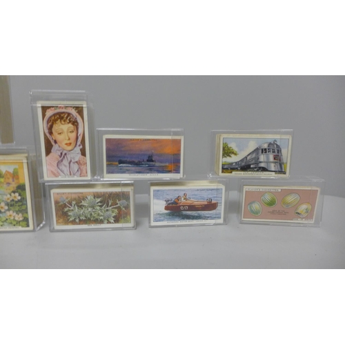 1140 - Cigarette cards; 15 complete sets