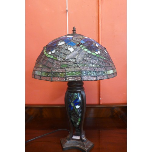 78 - A Tiffany style table lamp