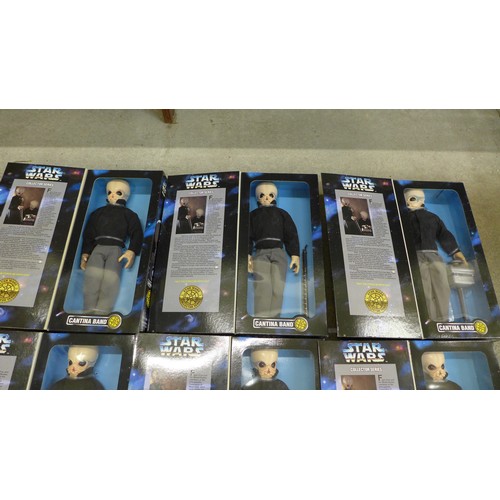 1121 - Star Wars Collector Series figures: six members of the Cantina Band