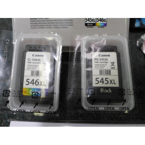 3073 - Canon Ink Cartridges (PG-540/CL-541 XL) and HP 62 Black Ink (273-19, 21) * This lot is subject to VA... 