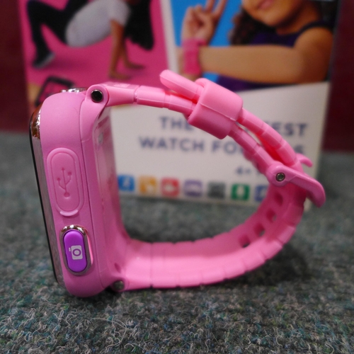 3080 - VTech Pink Smart Watch DX2 (273-158) * This lot is subject to VAT