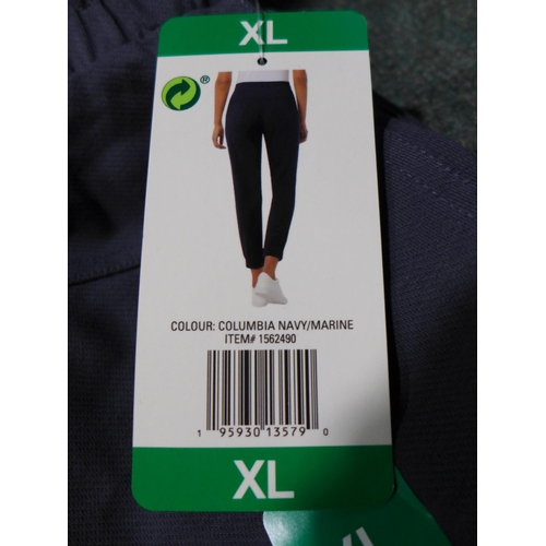 3118 - Bag of women's blue 32°C Cool jogging bottoms, size XL, approx. 15 pairs in lot * this lot is subjec... 