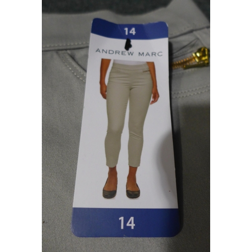 3162 - 4 Pairs of women's trousers, including Andrew Marc and Hilary Radley, mix of sizes, styles and colou... 