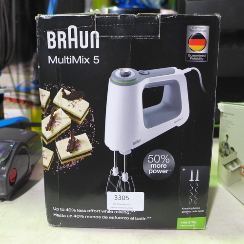 3305 - Braun Multimix 5 Hand Blender (273-260) * This lot is subject to VAT