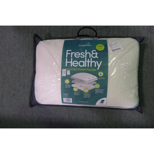 3324 - Fresh & Healthy Memory Foam Pillow (273-253) * This lot is subject to VAT