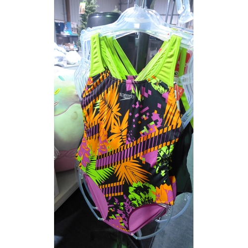 3332 - 8 Women's Speedo one-piece swimming costumes, all size 10, mix of patterns * this lot is subject to ... 