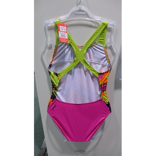 3333 - 10 Women's Speedo one-piece swimming costumes, sizes 10 & 12, mix of patterns * this lot is subject ... 