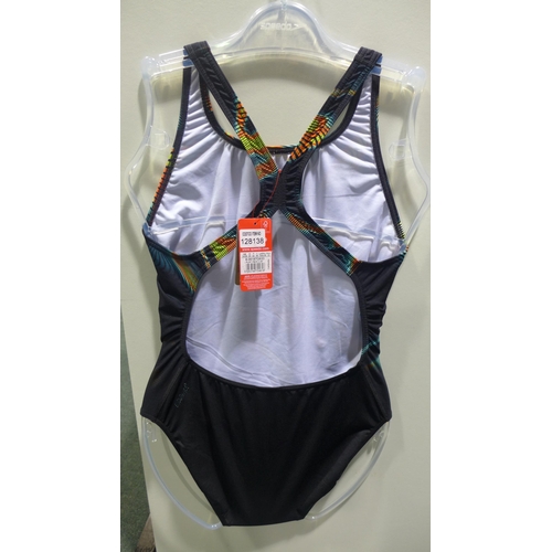 3335 - 10 Women's Speedo one-piece swimming costumes, all size 14, mixed patterns * this lot is subject to ... 