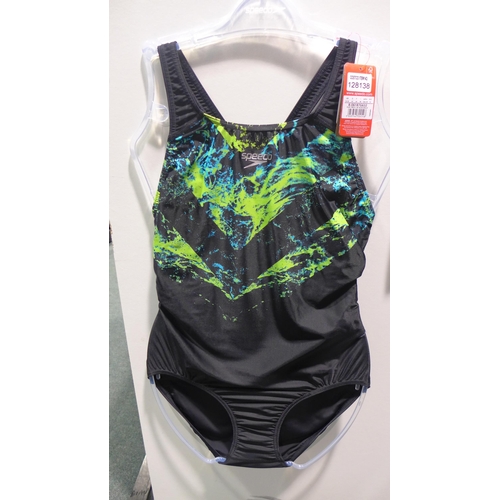 3339 - 10 Women's Speedo one-piece swimming costumes, all size 16, mix of patterns * this lot is subject to... 