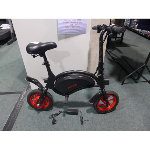 3348 - Jetson Electric Ride-On Bike With Charging Lead , original RRP £249.99 + VAT (273-191) * This lot is... 