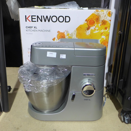 3361 - Kenwood Chef XL Stand Mixer (KVL4100S), original RRP £249.91 + VAT (273-192) * This lot is subject t... 