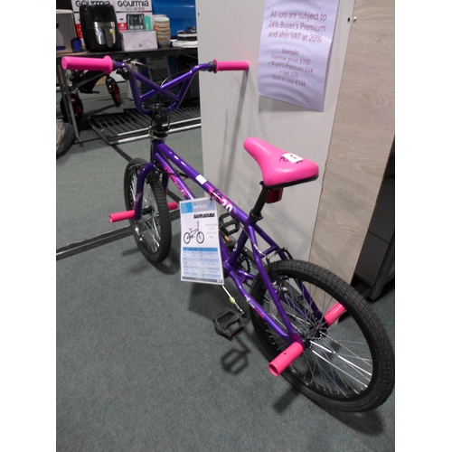 3206 - Barracuda Bmx Girls Bike - Purple/Pink  , Original RRP £124.99 + Vat                  (266-302)  * T... 