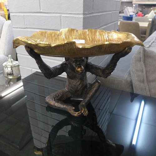 1400 - A monkey leaf bowl, H 39cms (2229822)   #