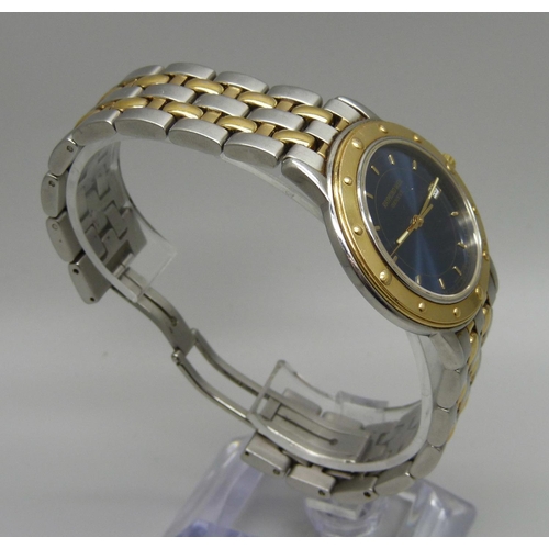 1094 - A Raymond Weil bi-colour dress wristwatch with box and papers