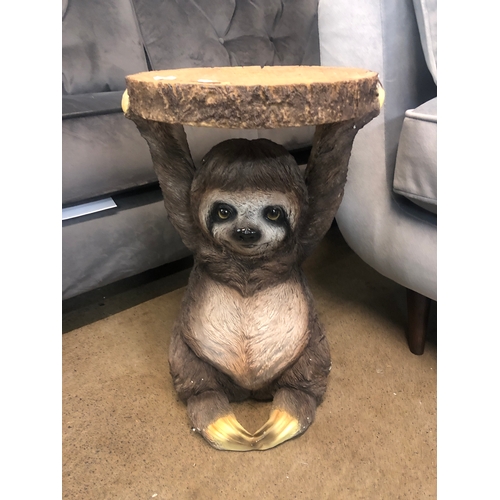 1312 - A lamp table in the form of a sloth