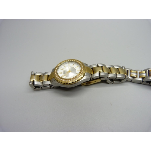 1061 - A lady's Gucci wristwatch and a Guess wristwatch