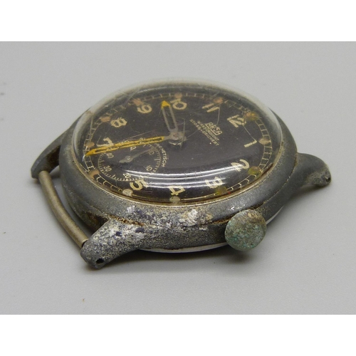 1160 - A German WWII Arsa military issue wristwatch