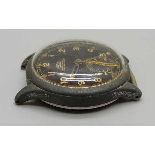 1160 - A German WWII Arsa military issue wristwatch