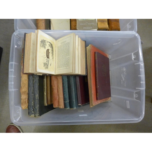 1176 - A collection of 19th and 20th Century books including a box of sheet music and song books **PLEASE N... 