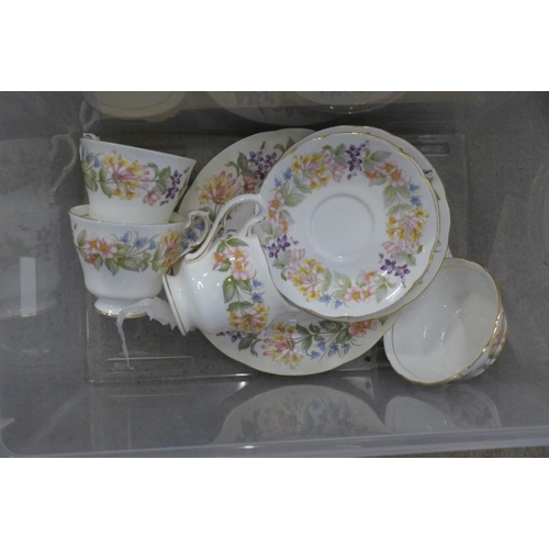 1181 - A collection of Wedgwood tablewares and a Paragon part tea set **PLEASE NOTE THIS LOT IS NOT ELIGIBL... 