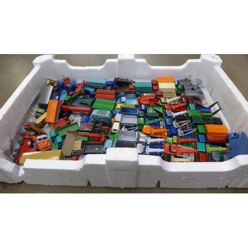 1198 - A box of Lesney and other die-cast model vehicles