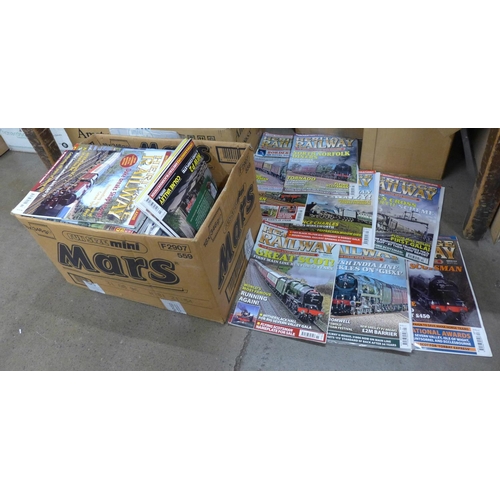 1226 - A large collection of railway magazines **PLEASE NOTE THIS LOT IS NOT ELIGIBLE FOR POSTING AND PACKI... 