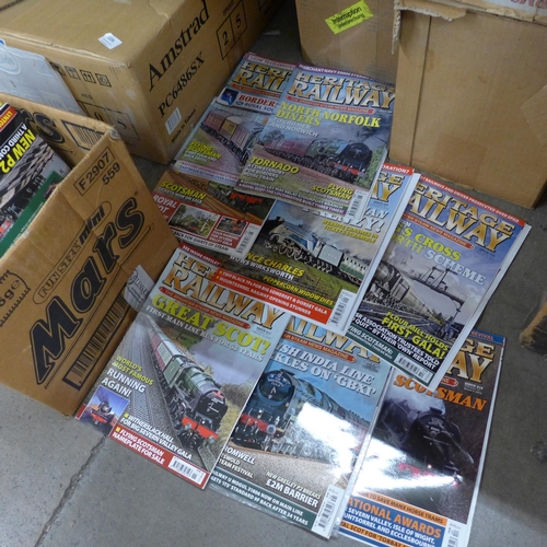 1226 - A large collection of railway magazines **PLEASE NOTE THIS LOT IS NOT ELIGIBLE FOR POSTING AND PACKI... 