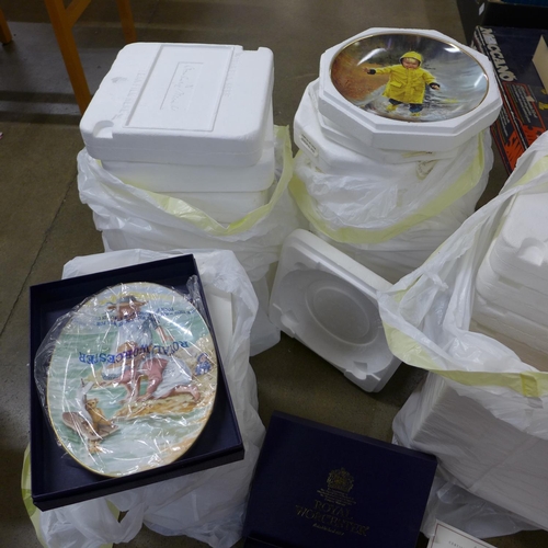 1227 - A large collection of collectors plates, boxed with certificates **PLEASE NOTE THIS LOT IS NOT ELIGI... 