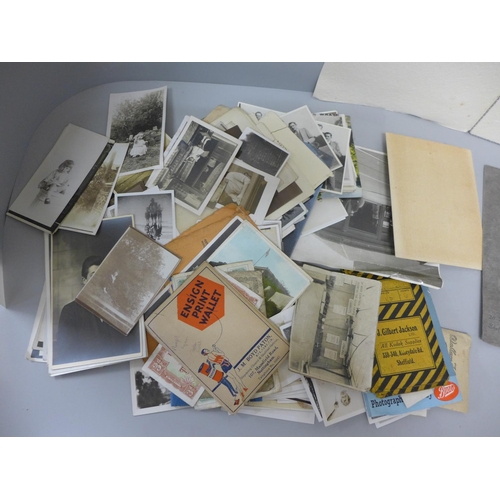 631 - Various photographs, ephemera, etc.