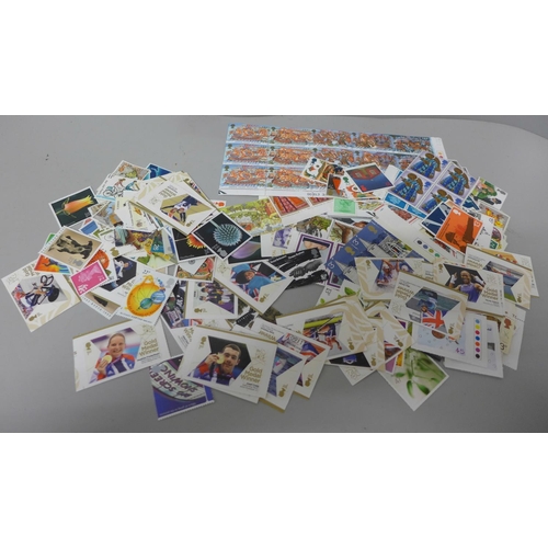 643 - Stamps; £100 GB face value for postage