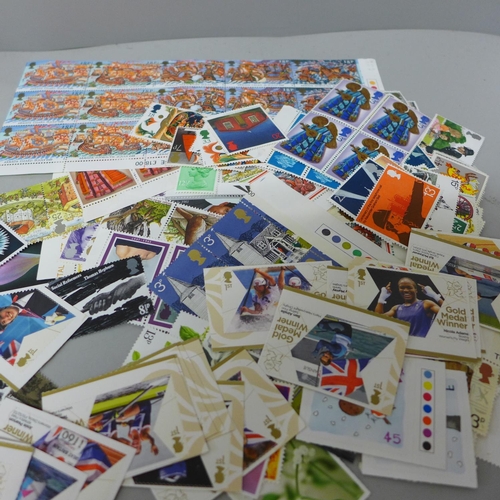 643 - Stamps; £100 GB face value for postage